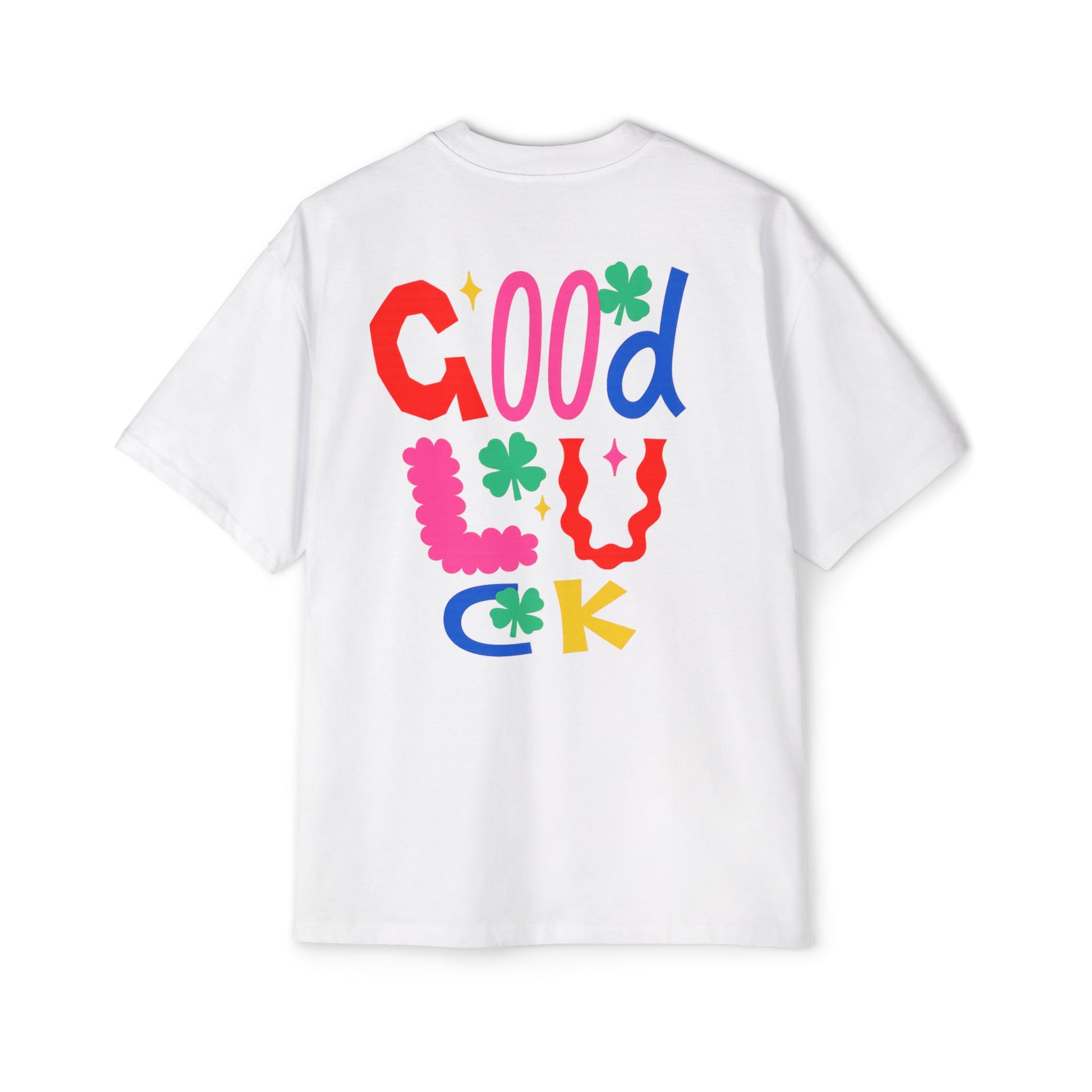 Good Luck Energy Heavy Oversized Tee by See Life My Way