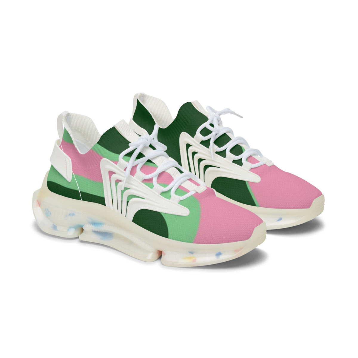Tropical Pop Mesh Sneakers by See Life My Way